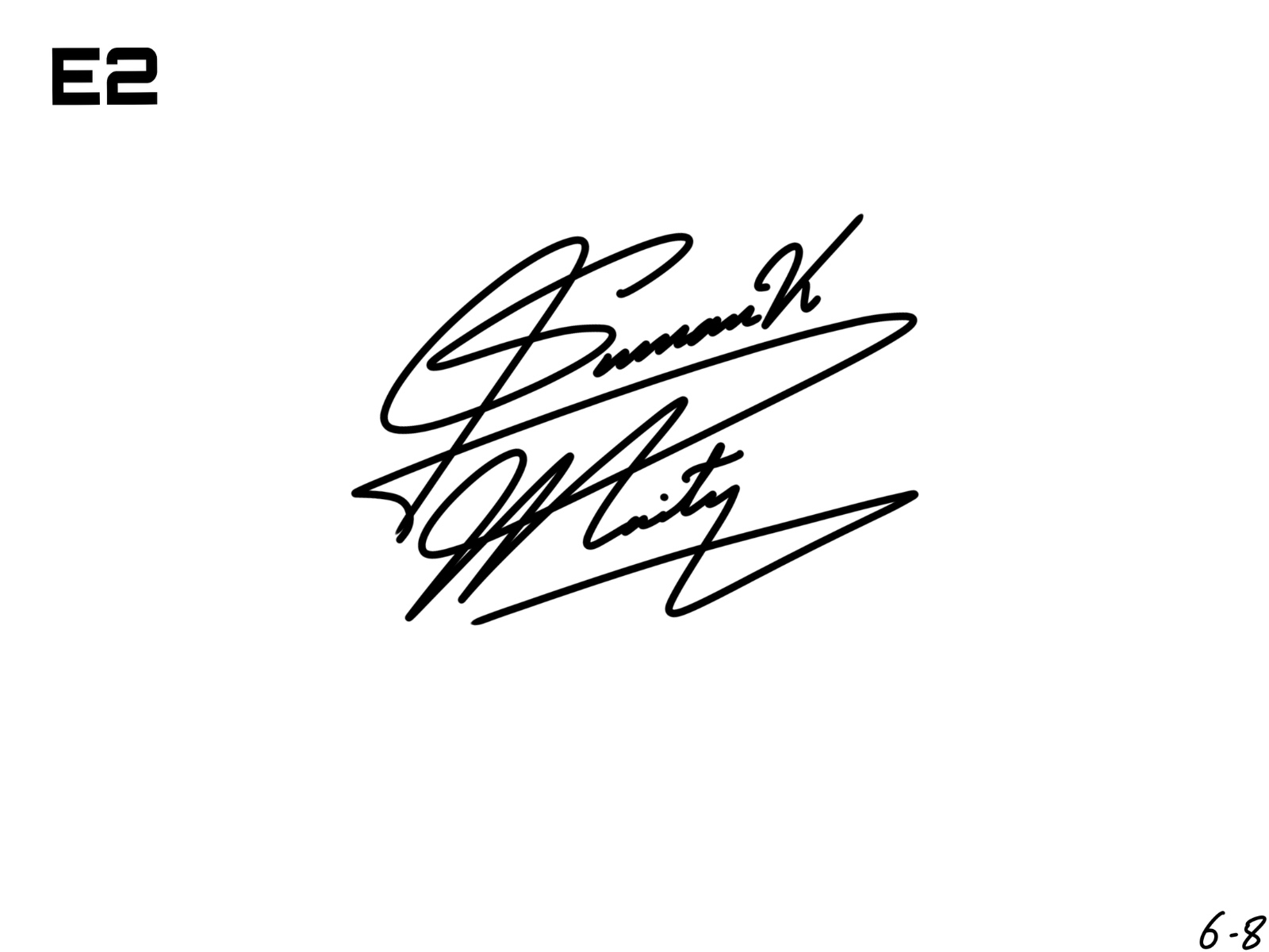 Signature Sample 6